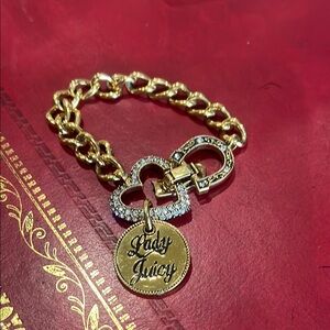 Juicy Couture Gold Bracelet with Charm